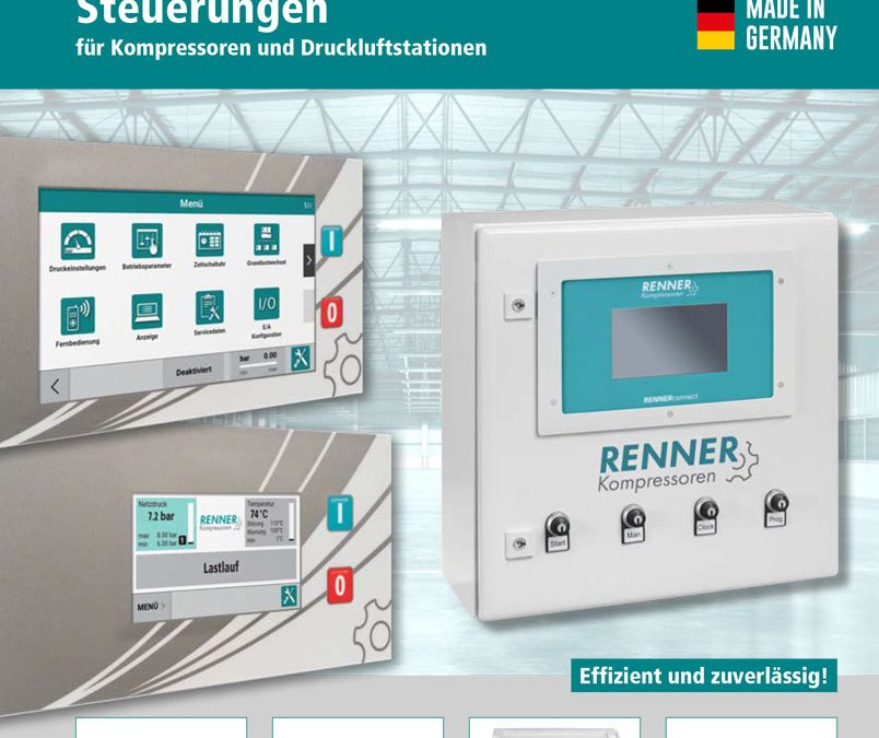 RennerSteuerungen für Kompressoren und Druckluftstationen