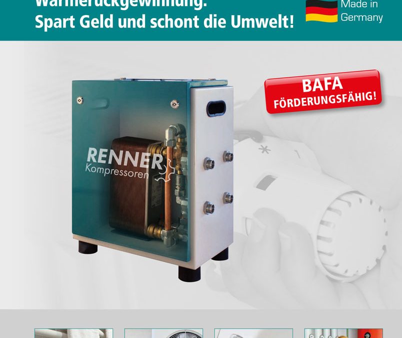 RennerSchrauben&shy;kompressorenWärme&shy;rückgewinnung