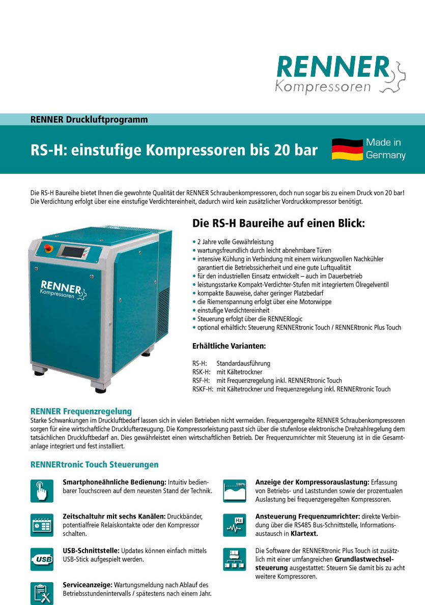 Hoch&shy;druck&shy;kompressoren